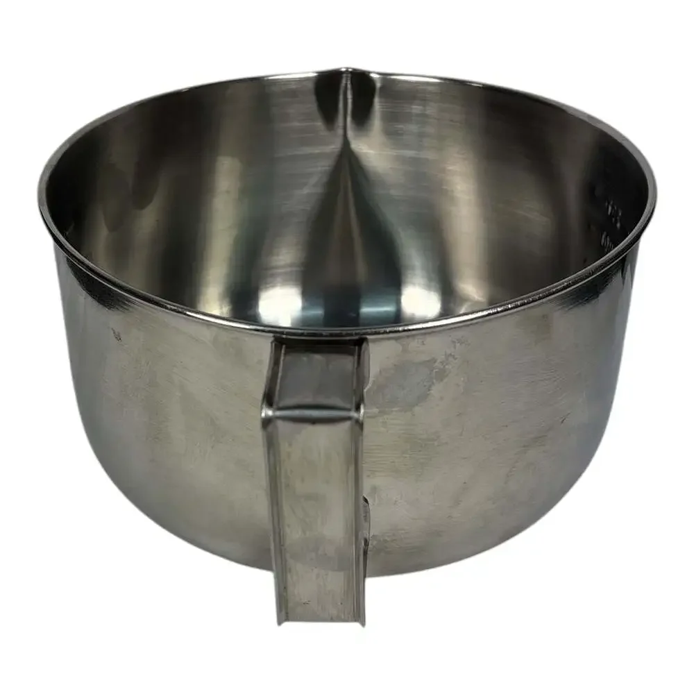 Vintage 3 Quart Qt Stainless Steel Measuring Mixing Bowl w/ Handle & Spout Korea
